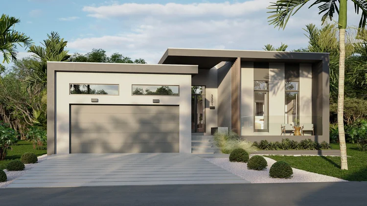 Bayshore residence under construction, Naples, Florida
