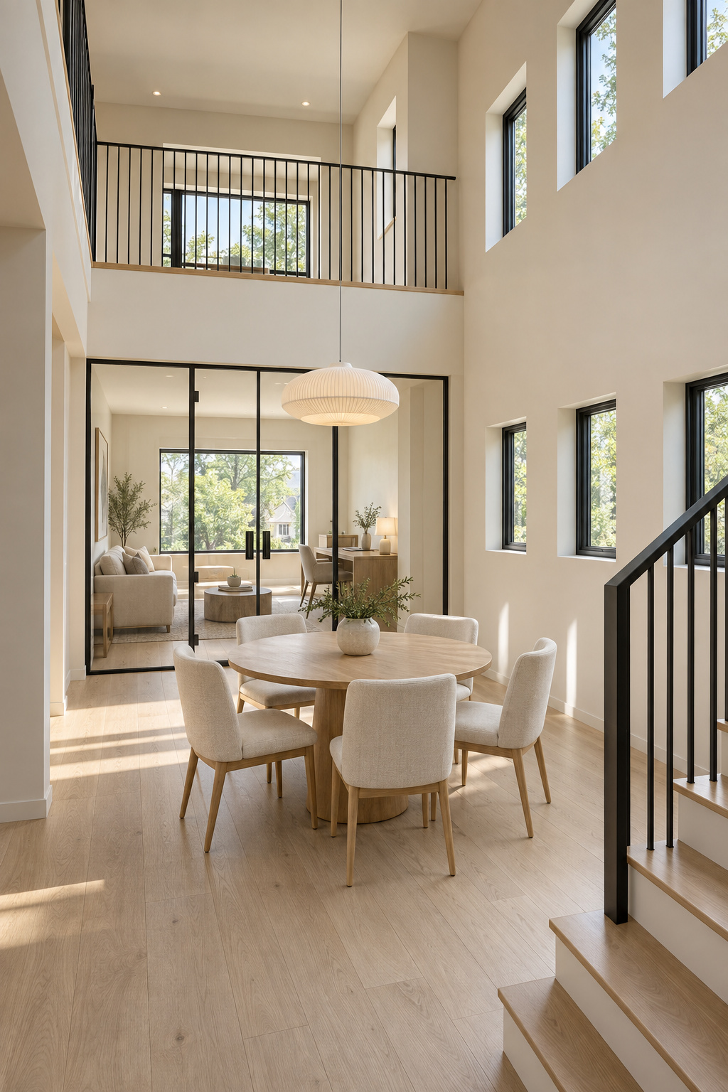 Black Street &mdash; Dining and stair hall