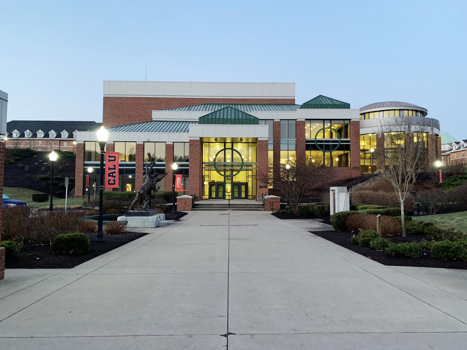 Natali Student Center entrance, California University of Pennsylvania