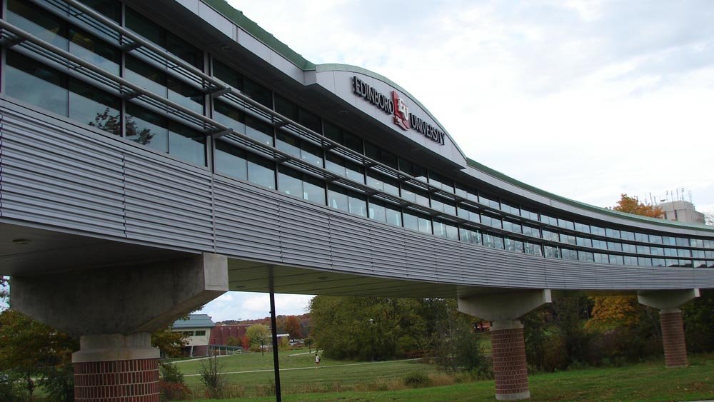 Edinboro University pedestrian bridge