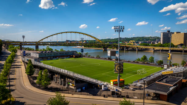 Highmark Stadium from above, Pittsburgh