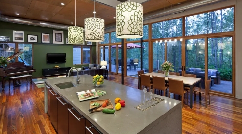 Kitchen at 30 Virginia Lane, Canonsburg, Pennsylvania, a Nello Build house with additions