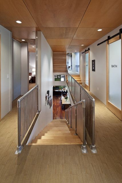 30 Virginia Lane upper hall and open stair