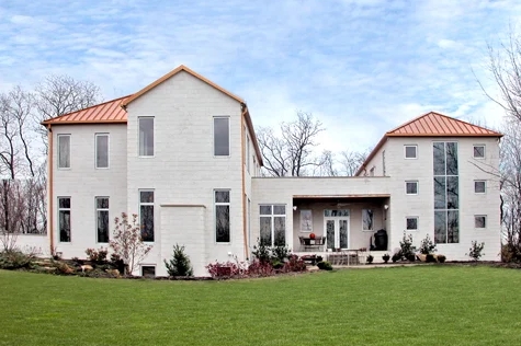 38 Virginia Lane &mdash; Side elevation